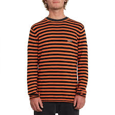 volcom beamer sweater orange xtremeinn