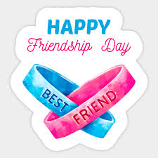A day celebrated to honour our friends, showcase our love for them, and most of all, make them feel special. Happy Friendship Day Best Friends Gift Friendship Day Pegatina Teepublic Mx