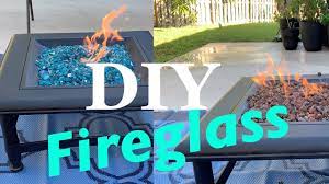 can you use any glass in a fire pit