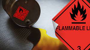 cl 3 label flammable liquid labels
