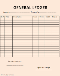 Creates a general ledger balances cube for each ledger with a unique chart of accounts and calendar combination. General Ledger Template Word Templates Book Keeping Templates General Ledger Template Printable
