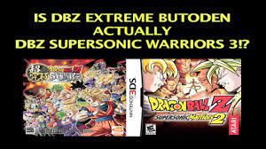 Check spelling or type a new query. Is Dbz Extreme Butoden Actually Dbz Supersonic Warriors 3 Youtube