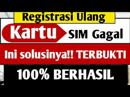 Langkah yang pertama yakni dengan memeriksa imei hp anda apakah terdaftar atau tidak. Registrasi Kartu Sim Gagal Solusi Cara Mengatasinya Agar Berhasil 100 Youtube