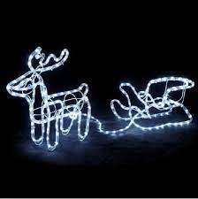 sleigh outdoor reindeer light