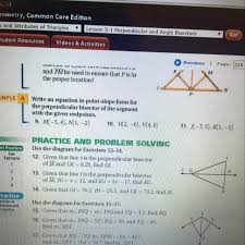 Line T Is The Perpendicular Bisector Of