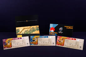 Rugby World Cup 2019 Unveils Iconic Match Ticket Designs