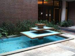 Modern Fountain Modern Landscaping