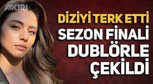 Oyuncu Sıla Türkoğlu dizi setini terk etti, sezon finali dublörle çekildi!  - Medya - AYKIRI haber sitesi