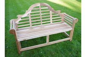 Lutyens Teak Garden Bench Three Seat