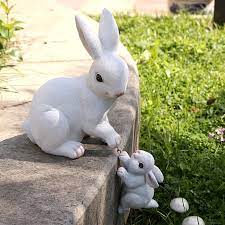 Funny Garden Animals Statues Rabbit