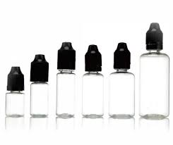E Liquid Bottles With Cr Tamper Proof