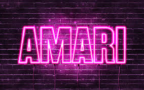 names, female names, Amari name ...