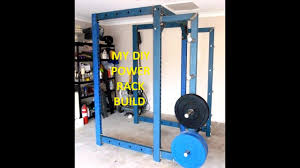 my diy power rack build you