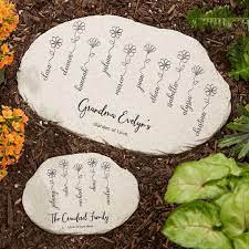 Love Personalized Round Garden Stone