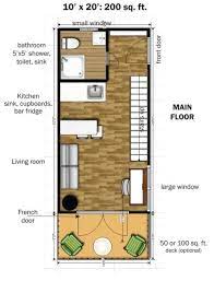 600x785 Tiny House Floor Plans