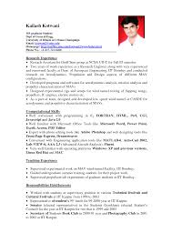 CV Example for a Part Time Job Job Interview   Career Guide