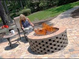 Square Red Brick Fire Pit Firepitideas