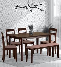 Ramen 6 Seater Dining Set With Bench
