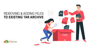 adding files to existing tar archive