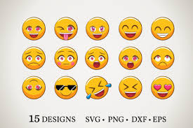A commercial font end user license is granted after a paypal donation has been received. 1 Emoji Svg Files Designs Graphics