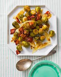 pressure cooker maple bacon brussels
