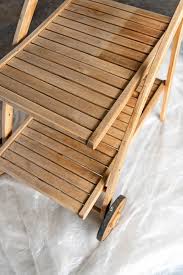 Refinish Acacia Wood Outdoor Furniture