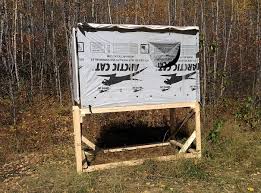 diy elevated hunting blinds the