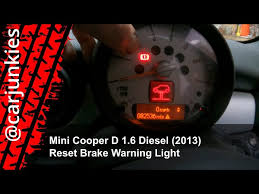 reset brake warning light