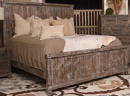 From dining rooms to bedrooms, there is a reclaimed wood furniture piece to meet your needs. Vintage Furniture Industrial Barnwood Full Panel Bed F Jonindufbw Miskelly Furniture