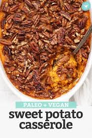 If your oven is full, make your sweet potatoes in the crockpot instead submitted by: Paleo Or Vegan Sweet Potato Casserole One Lovely Life