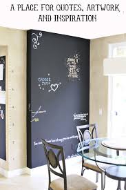 Make A Chalkboard Inspiration Wall