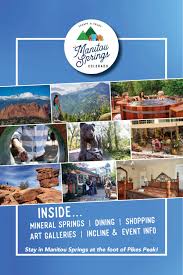 2019 Manitou Springs Visitor Guide By Manitou Springs