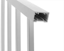contemporary aluminum railing deckorators