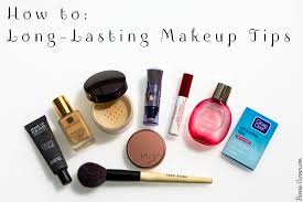 how to long lasting makeup tips