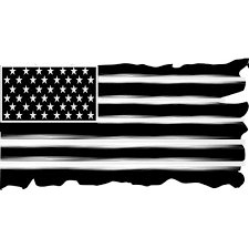 If you love your country and happen to love tattoos, there's no better way to express your patriotism than with an american. Tattered Black And White Flag Tattoo Share Your Work Affinity Forum