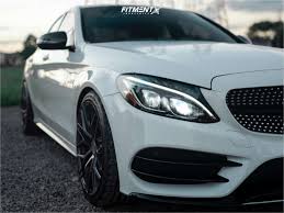 2016 2019 mercedes c43 c450 front amg wheel. 2016 Mercedes Benz C450 Amg 4matic With 19x8 5 Avant Garde M520 R And Federal 225x40 On Lowering Springs 1136534 Fitment Industries