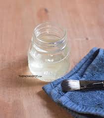 vinegar makeup brush cleaner to deep