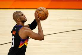 21 pts 6 reb 11 ast 1 tov he is the first player aged 36 years or older with a 20/5/10 playoff game since 1965. Chris Paul Is Serving A Reminder His Impact Will Never Fade