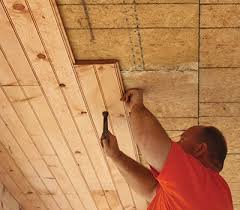 Install A Wood Plank Ceiling Extreme