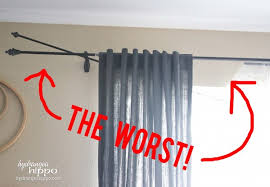 fix a curtain rod that falls apart