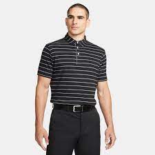 dri fit player men s striped golf polo