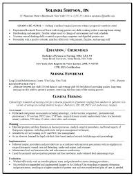 Registered Nurse Resume Template Warexone Info