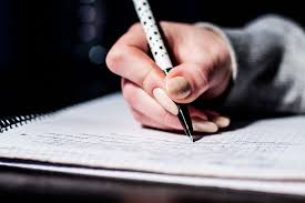 Image result for photos of someone taking notes