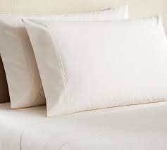 Browse egyptian cotton sheets at house of fraser. Pb Classic 400 Thread Count Sheet Set Ivory Pottery Barn