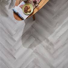 naturelle pale silver oak herringbone