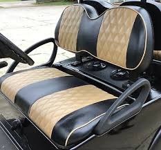 Diamond Pleated Golf Cart Seat Covers