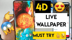 4d live wallpaper in any android phone