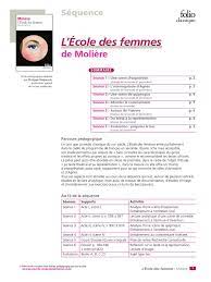 Ecole Femmes Sequence | PDF | Molière | Comédie