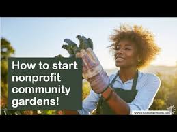 A Nonprofit Community Garden