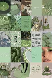 best sage green collage board ideas